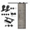 Wood Barn Door with Installation Hardware Kit 84" Height