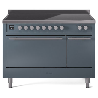 ILVE Professional Plus II 48 in Induction Range, 6 Induction Element (Solid Door)