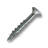 #8 x 1-1/4 in. Zinc Combo Drive Flat-Head Coarse Thread with Nibs Self-Tapping