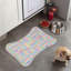Tapis d'alimentation en forme d'os Rainbow Gleam - 1 pièce