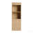 12 Inch Small Wall-Mounted Side Cabinet, Soft Closing Door, Suitable For Small Bathroom, Original Oak (Kd-Packing)