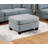 Modular Sofa Set With Ottoman