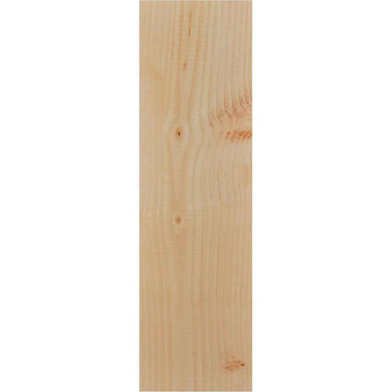 Corbeau Ridgewood avec contre-plaque, H 26 po x l 7,5 po x P 10 po, Sapin de Douglas, Lisse