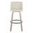 Thea 30" Fixed-Height Bar Stools with Bent Wood Legs & Round Footrest-92170153