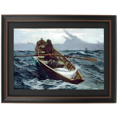 Avertissement de brouillard, pêche au flétan par Winslow Homer