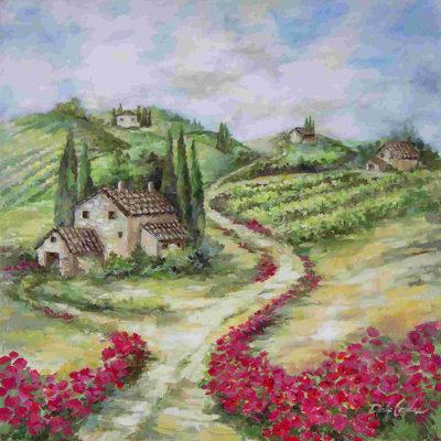 " Tuscan Hills " Painting Print
