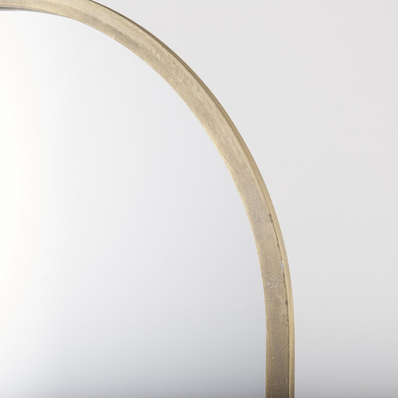 Miroir d'appoint Rivale Mid-Century, Doré