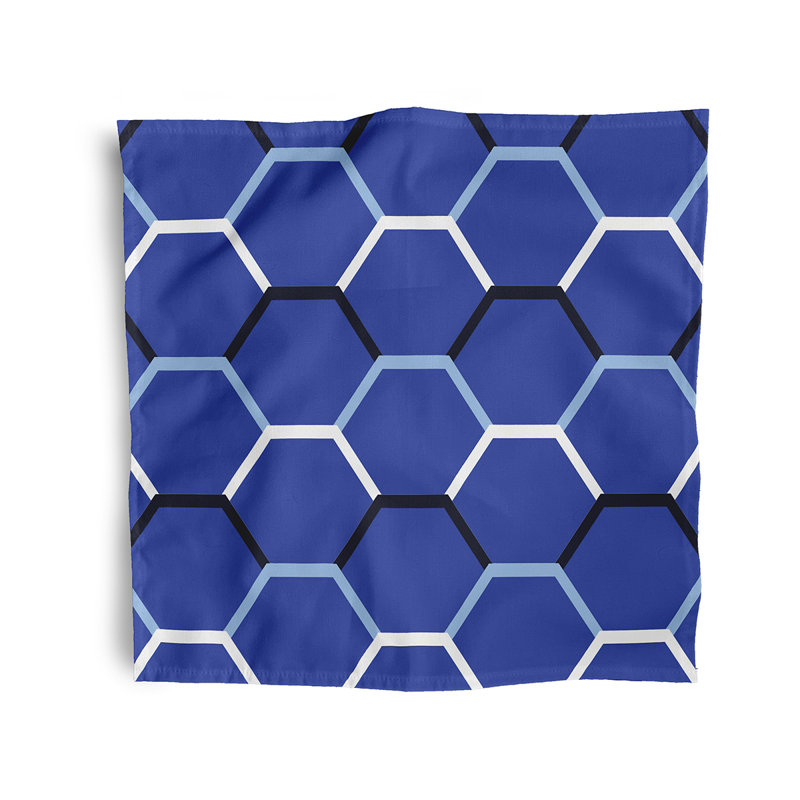 Ensemble de serviettes 4 pièces Synthia, bleu