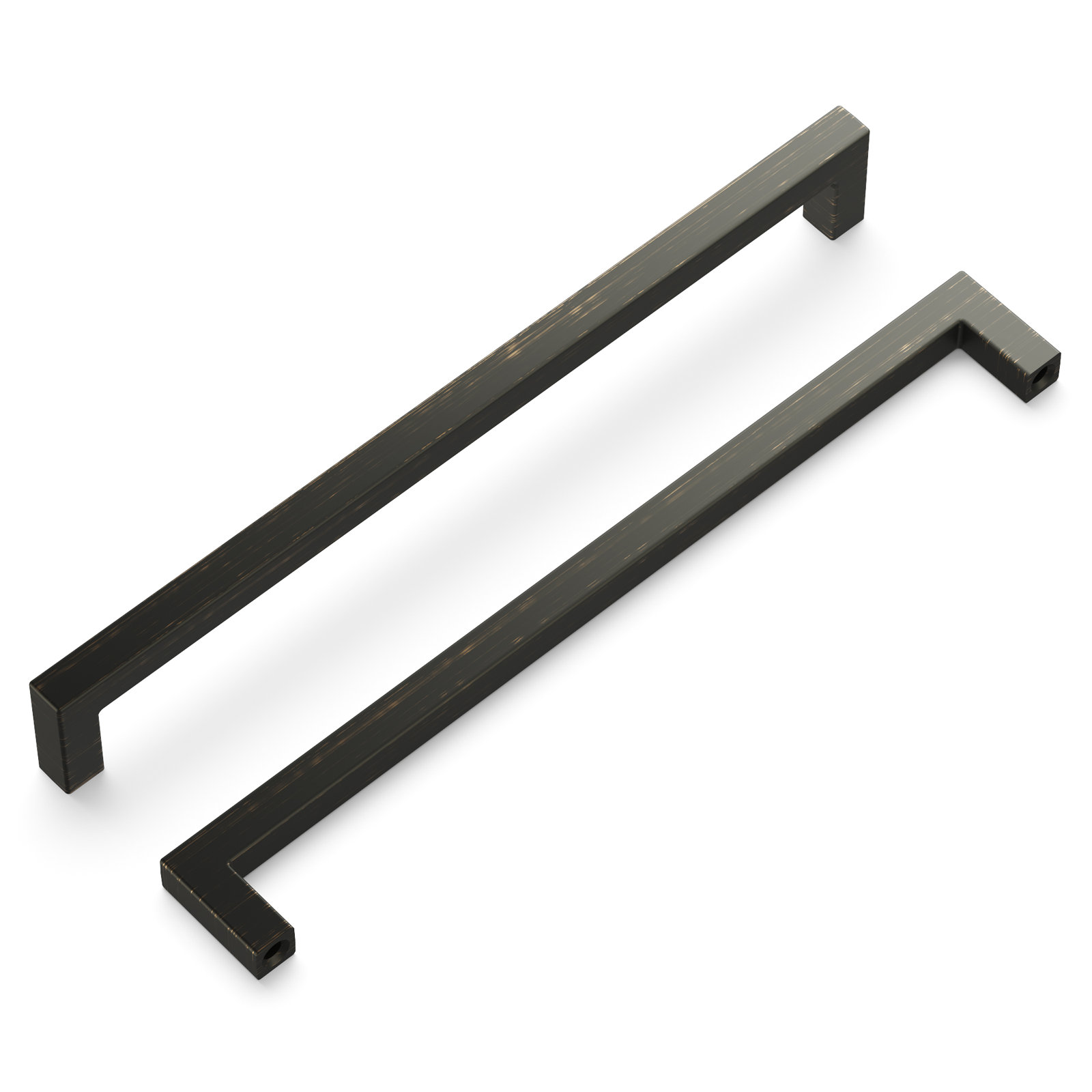 Skylight Cabinet Handle Pull, 8-13/16", Vintage Bronze, 5