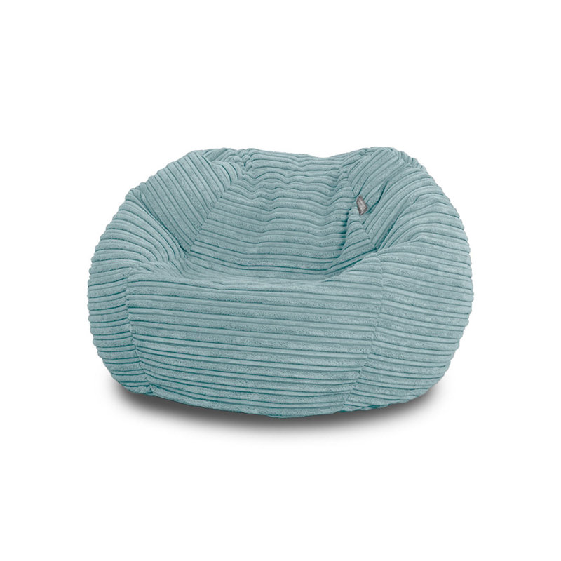 Polyester Refillable Classic Bean Bag, Blue