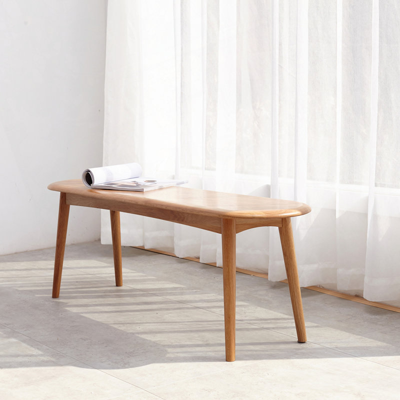 Banc en bois de chêne naturel, Chêne