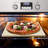 Cook N Home Classic 14 x 16 Inch Pizza Stone with Scraper, Heavy Duty Cordierite Baking Stone for Oven and Grill, Thermal Shock Resistant, Ideal for Baking Crisp Crust Pizza