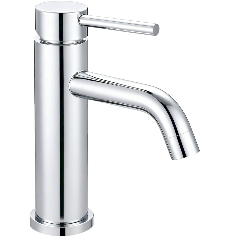 Banner Single-handle Bathroom Faucet with Drain Assembly, Chrome
