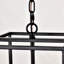 Luminaire suspendu en forme de lanterne 4 niveaux