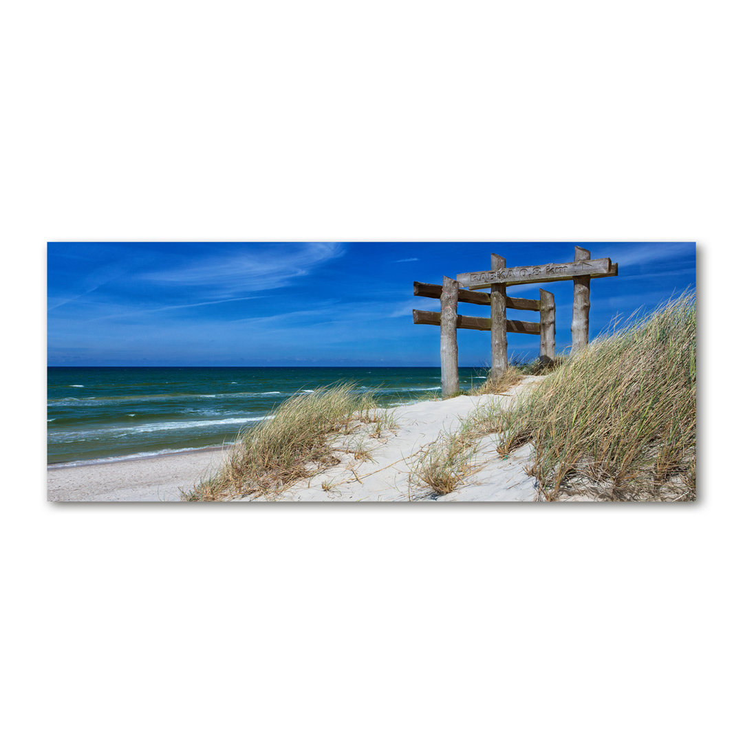 Coastal Dunes - No Frame Print on Canvas