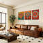 3 Piece Wrapped Canvas Wall Art