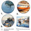 Port Wharfside Reflections An I sur impression sur toile-698779589-698779588