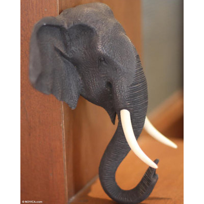 Handmade Boho Animals Wall Decor on Solid Wood
