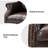 Swain 46.5'' H Traditional  Faux Leather Executive Chair with Solid Wood Base and Tufted Back-8319882