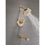 Ensemble de garniture de robinet de baignoire Tetra, ensemble de robinet de baignoire, ensemble de pomme de douche et poignée, ensemble de baignoire-85763784