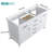 Spindell 60" Double Bathroom Vanity Base Only