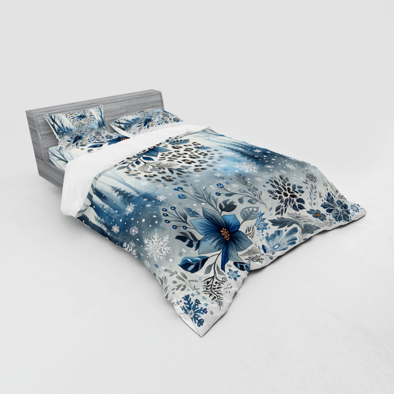Ensemble de literie Ambesonne, Housse de couette grand + 3 pièces supplémentair