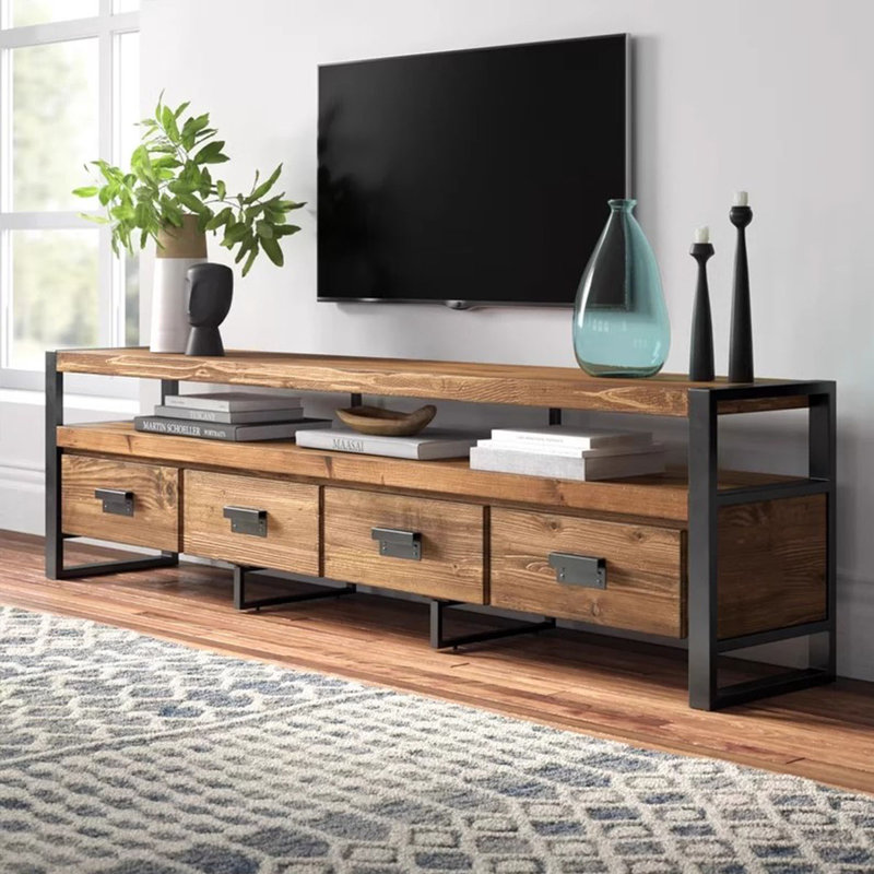 Meuble télé Burwood, H 21,65 po x L 78,74 po x l 15,75 po