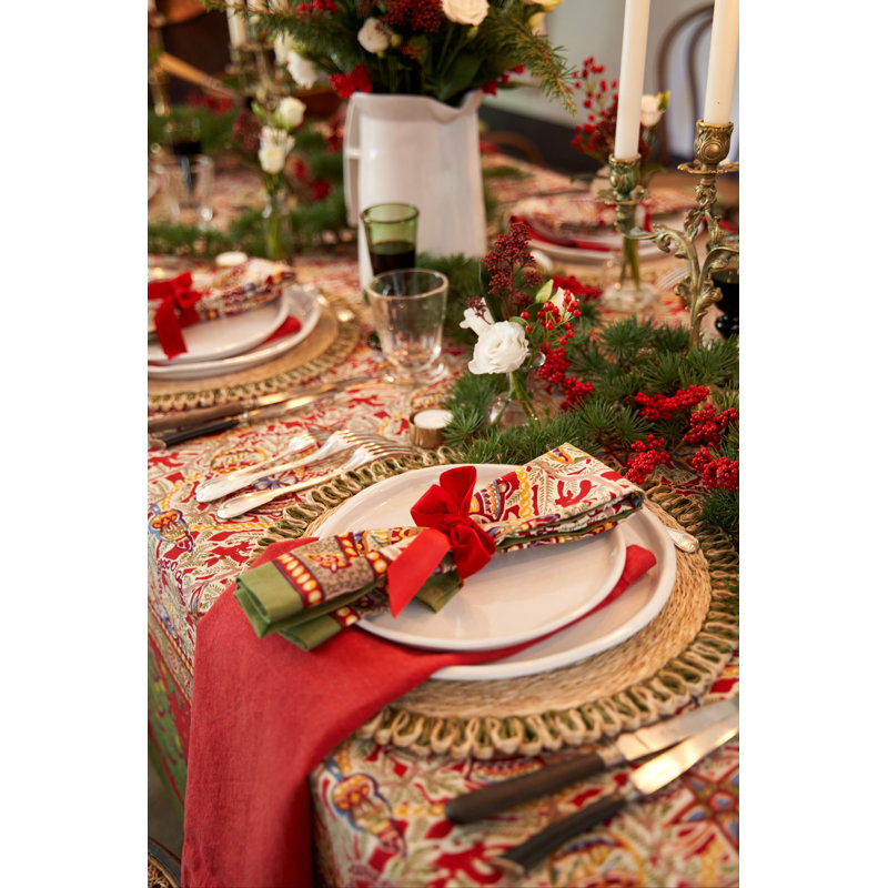 Noel 100% Cotton Square Napkins