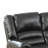 Gentian 63"W Faux Leather Round Arm Reclining Loveseat-29674225