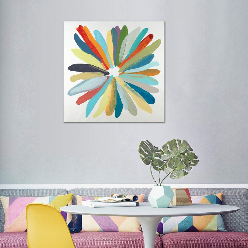 «Flow Free» - reproduction de photo, H 12 po x l 12 po x P 1,5 po, Toile tendue