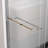 Double Sliding Bathroom Enclosure With Hardware And 1/4"  6Mm  Tempered Glass, American Style, Waterproof Stable Structure Bathtub Screen Finished, Adjustable Width, Stainless Steel Handle-123115398