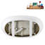Baignoire autoportante de 63 po avec drain interne Streamline-101413193