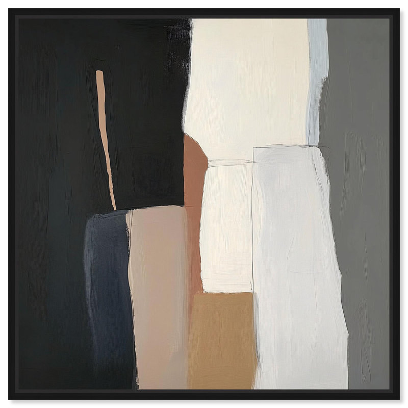 «Passageway II», reproduction d'art sur toile par Art Remedy, cadre noir, 12 x 12, H 13 po x l 13 po, Structure noire