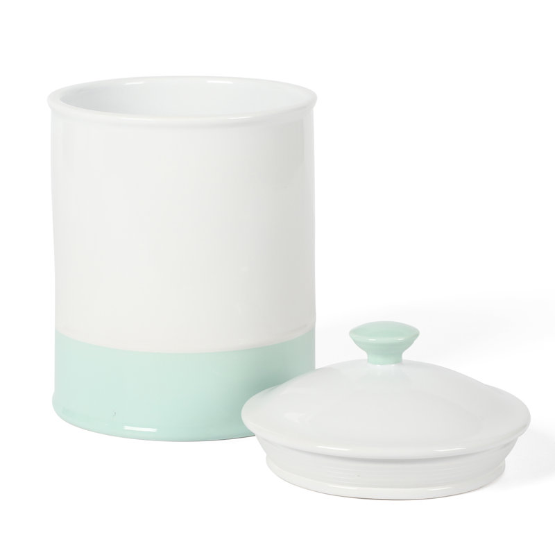 6 Piece Stoneware Kitchen Canister Set