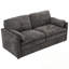 Causeuse rembourrée avec coussin moelleux-1583148763