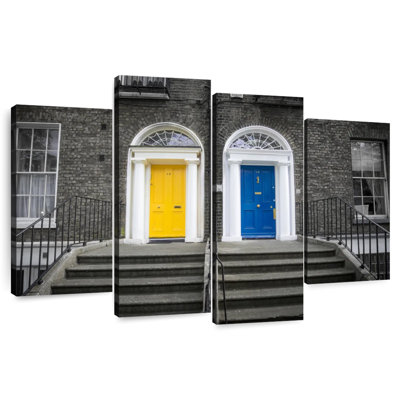Yellow and Blue Doors