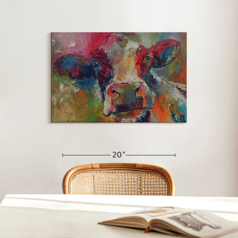 Cow VIII, 16" H x 24" W