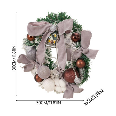 30 cm Artificial Wreath