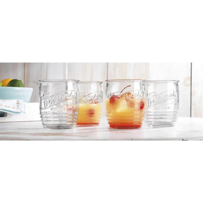 Zaviere 13oz. Handmade Drinking Glasses Set