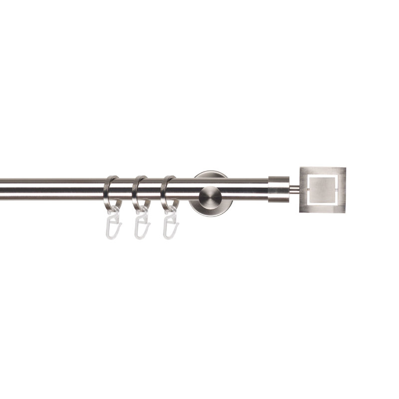 Toulon 20cm Single Curtain Pole, 134cm