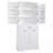 Versatile Freestanding Bathroom Cabinet with Multiple Compartments-1232431001