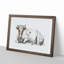 A Lying Cow by Jean Bernard - Framed Print-55453383-55453388