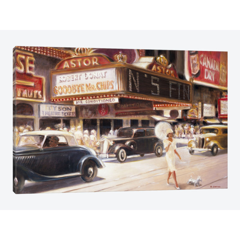 « los angeles i », toile rétro sur toile, H 18 po x l 26 po x P 1,5 po, Toile avec cadre noir, Pas de tapis