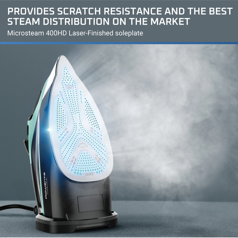 Fer Rowenta Ultimate Steam Pro, Bleu sarcelle