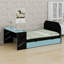 Lit de jour avec lit gigogne, bureau et USB, pour la chambre à coucher et le bureau personnel-1658335021