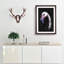 A Pink Flamingo Bird - Picture Frame Graphic Art Print-56856887-56856888