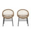 Chaise Edgar (ensemble de 2), chaise