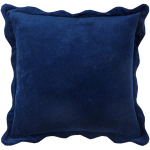 Effervescent Scalloped Edges Down Throw Pillow