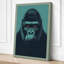 Gorilla's Gaze Modern - Wrapped Canvas-242520819-242520829