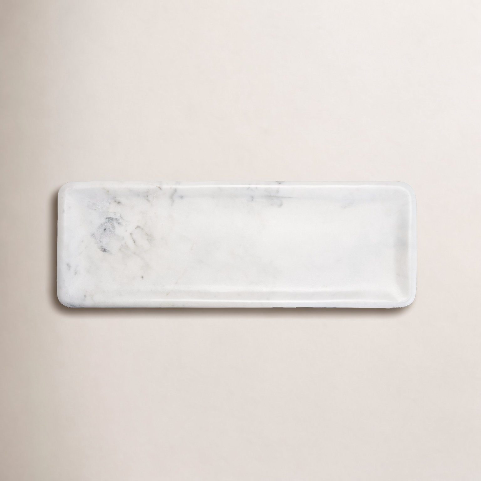 Clara Mae Genuine Marble Decorative Tray